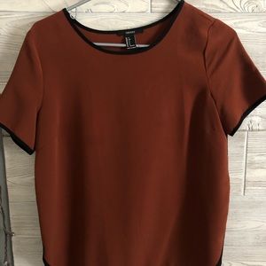 burnt red top